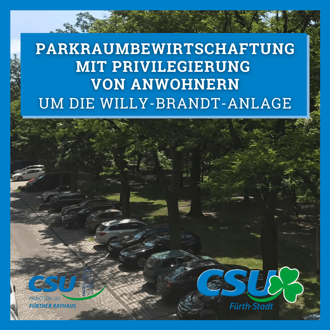 Parkraumbewirtschaftung um die Willy-Brandt-Anlage