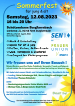 Sommerfest – 12.08.2023 – Schützenhaus Burgfarrnbach