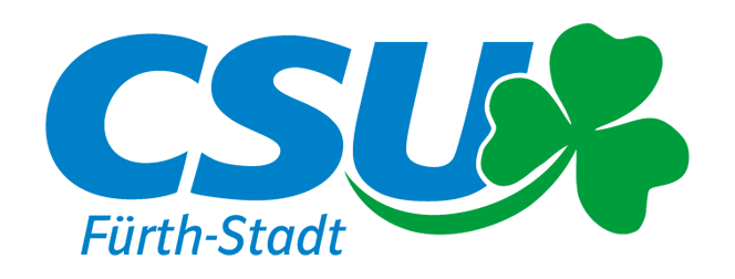 csu logo kleeblatt fürth stadt bg white